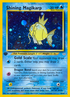 Shining Magikarp — Neo Revelation 066
