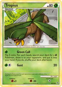 Tropius — HS—Unleashed 066