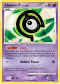 Unown [C] — Diamond & Pearl 067