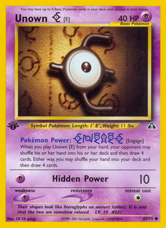 Unown [E] — Neo Discovery 067