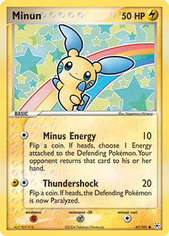 Minun — Hidden Legends 067