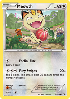 Meowth — Roaring Skies 067