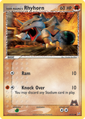 Team Magma's Rhyhorn — Team Magma vs Team Aqua 068