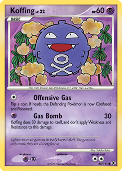 Koffing — Rising Rivals 068