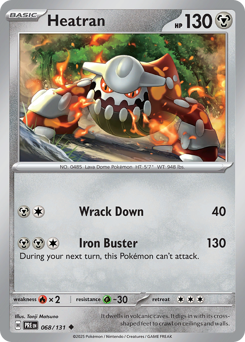 Heatran — Prismatic Evolutions 068