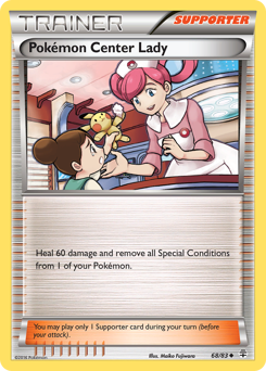 Pokémon Center Lady — Generations 068
