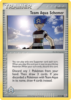 Team Aqua Schemer — Team Magma vs Team Aqua 069