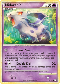 Nidoran ♀ — HS—Triumphant 069