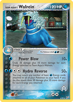 Team Aqua's Walrein — Team Magma vs Team Aqua 006