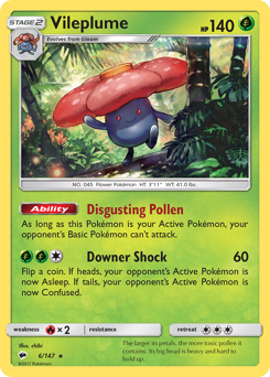 Vileplume — Burning Shadows 006