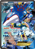 Team Aqua's Kyogre-EX — Double Crisis 006