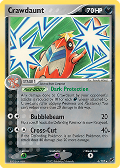 Crawdaunt — Deoxys 006