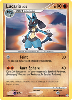 Lucario — Diamond & Pearl 006