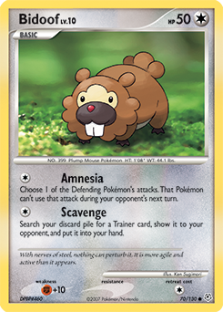 Bidoof — Diamond & Pearl 070
