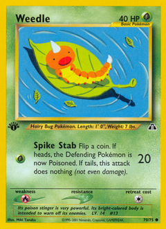 Weedle — Neo Discovery 070