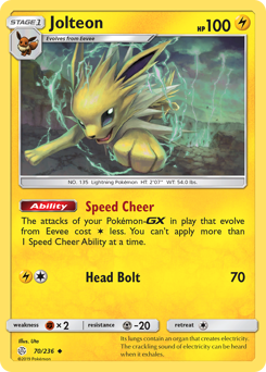 Jolteon — Cosmic Eclipse 070