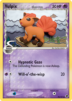 Vulpix δ — Dragon Frontiers 070