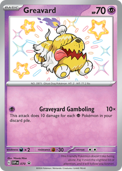Greavard — Scarlet & Violet Black Star Promos 070