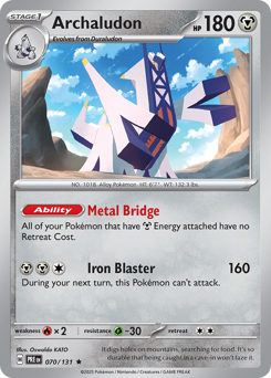 Archaludon — Prismatic Evolutions 070
