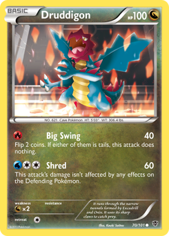 Druddigon — Plasma Blast 070