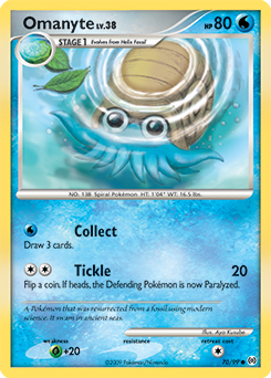 Omanyte — Arceus 070