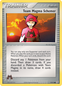 Team Magma Schemer — Team Magma vs Team Aqua 070