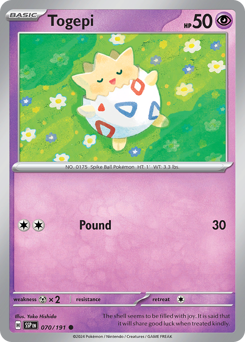 Togepi — Surging Sparks 070