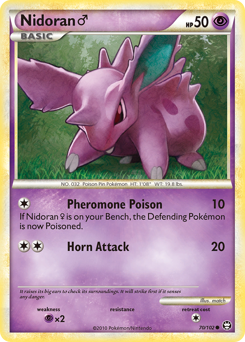 Nidoran ♂ — HS—Triumphant 070