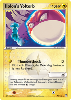 Holon's Voltorb — Delta Species 071