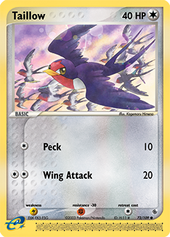 Taillow — Ruby & Sapphire 072
