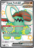 Great Tusk ex — Scarlet & Violet Black Star Promos 072