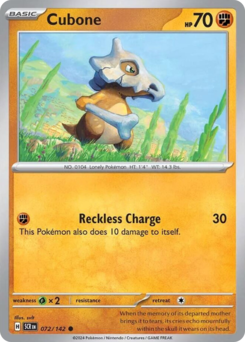 Cubone — Stellar Crown 072