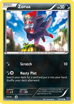 Zorua — XY1 072