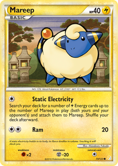 Mareep — HeartGold & SoulSilver 073
