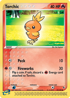 Torchic — Ruby & Sapphire 073