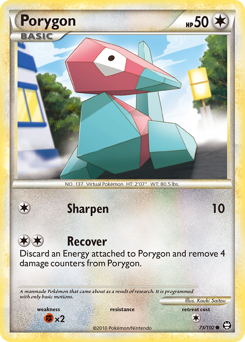 Porygon — HS—Triumphant 073