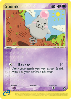 Spoink — Dragon 073