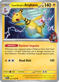Team Rocket's Ampharos — Destined Rivals 074