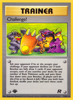 Challenge! — Team Rocket 074