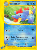 Croconaw — Expedition Base Set 074
