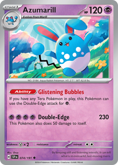 Azumarill — Surging Sparks 074