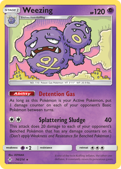 Weezing — Unbroken Bonds 074