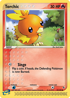 Torchic — Ruby & Sapphire 074