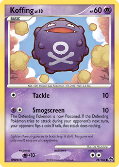 Koffing — Great Encounters 074