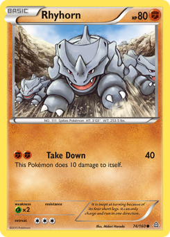 Rhyhorn — Primal Clash 074