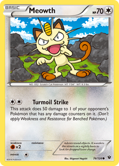 Meowth — XY10 074