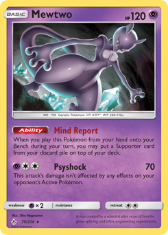 Mewtwo — Unbroken Bonds 075
