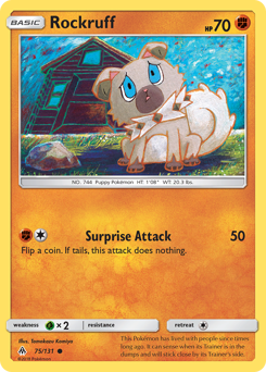 Rockruff — Forbidden Light 075