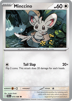Minccino — Black Bolt 075