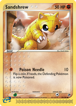 Sandshrew — Sandstorm 075